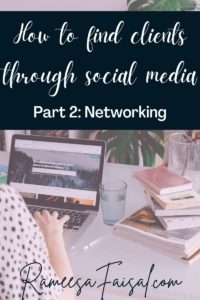 Read more about the article How to get clients using social media…FOR FREE (Part 2: Networking)