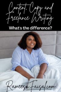 Read more about the article What is the difference between content, copy and freelance writing?